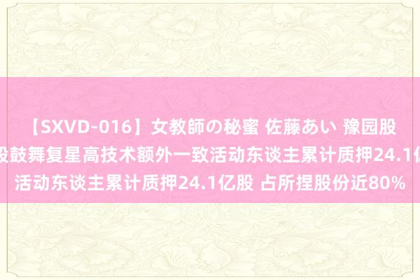 【SXVD-016】女教師の秘蜜 佐藤あい 豫园股份（600655.SH）控股鼓舞复星高技术额外一致活动东谈主累计质押24.1亿股 占所捏股份近80%
