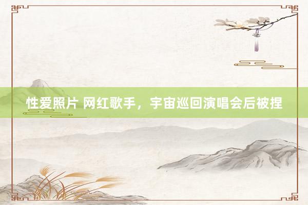 性爱照片 网红歌手，宇宙巡回演唱会后被捏